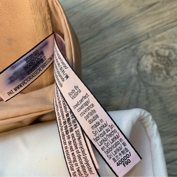 Victoria Secret Bundle 3 Bras Nude White Lined Demi Perfect Coverage - Picture 11 of 13